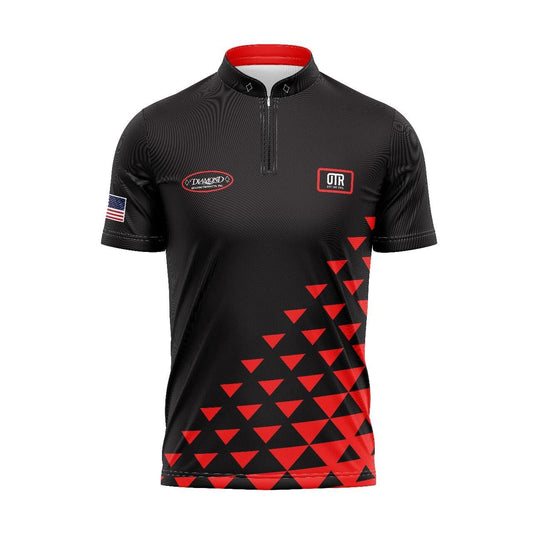 PYRAMID FADE- Red and Black