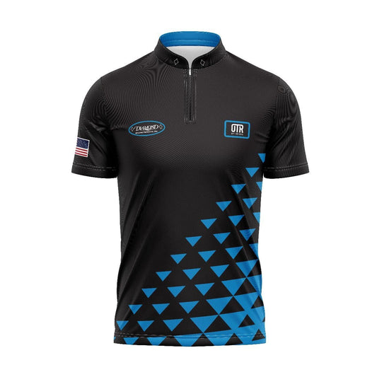 PYRAMID FADE- Blue and Black