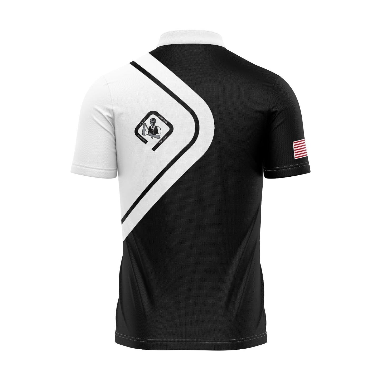 Black and White Diamond Performance Collar Customizeable