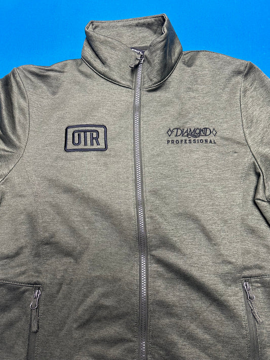 DIAMOND- OTR- FLEECE JACKET- FULL ZIPPER