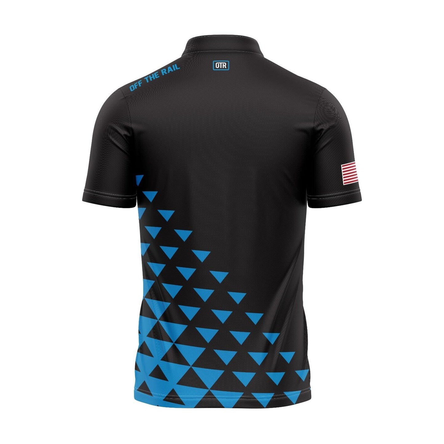 PYRAMID FADE- Blue and Black