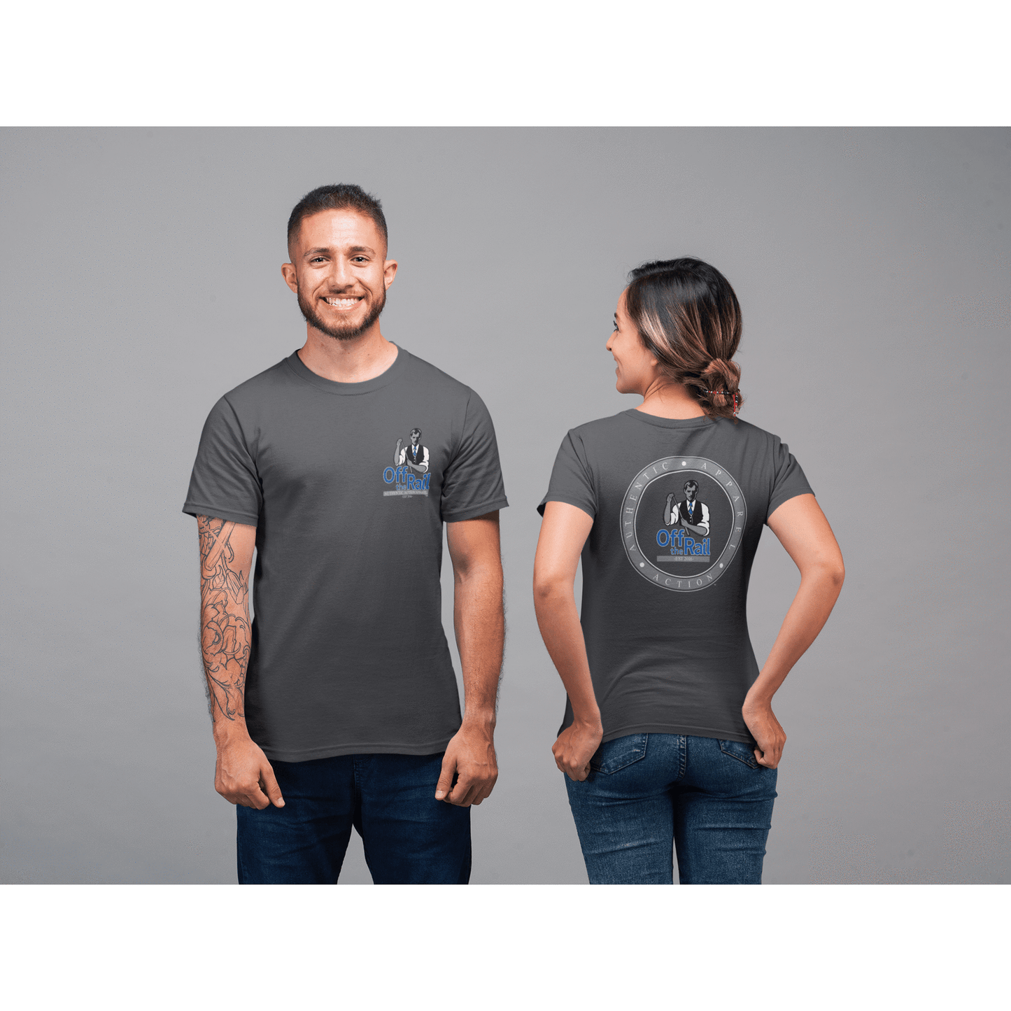 Authentic Action T-shirt - Off The Rail Apparel