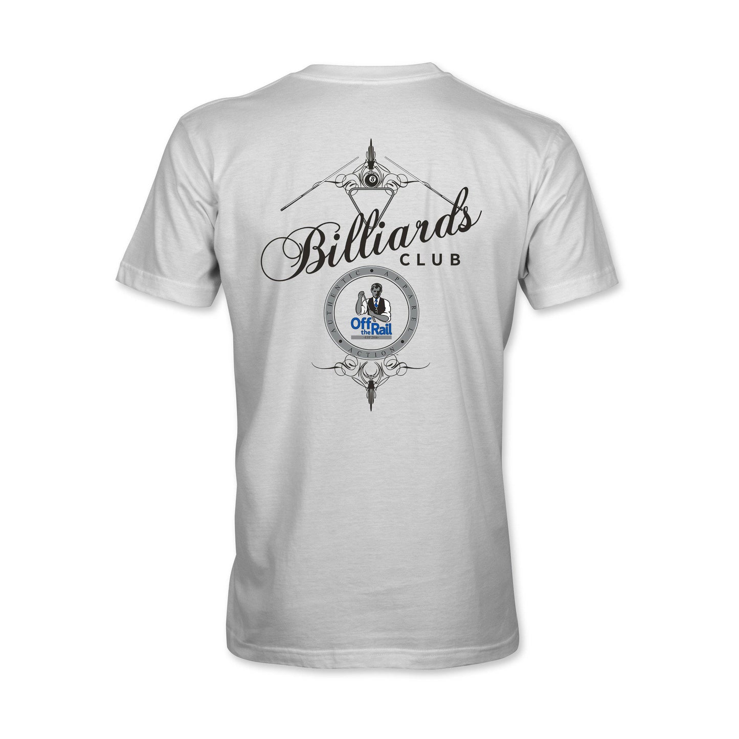 Billiard's Club Black Ink T-shirt - Off The Rail Apparel