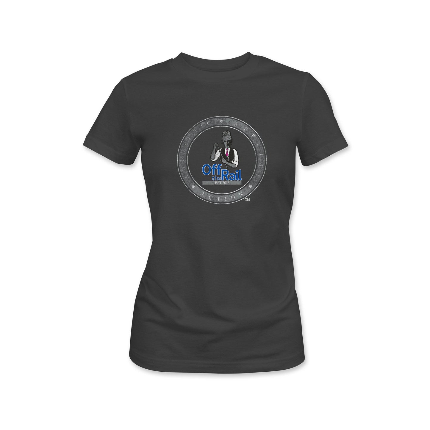 Distressed Women's T-shirt - Off The Rail Apparel
