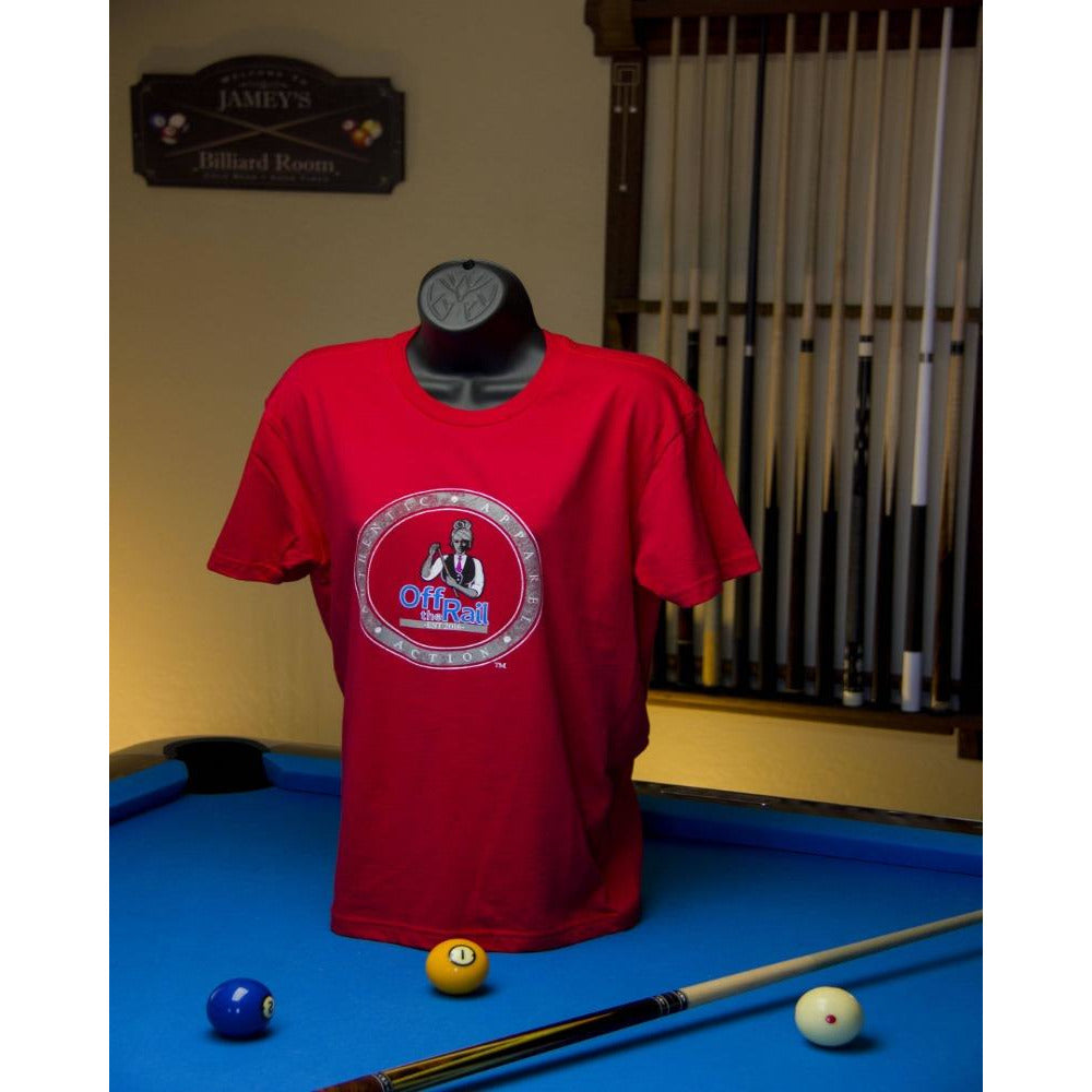 Distressed Center Front Women's T-shirt - Off The Rail Apparel