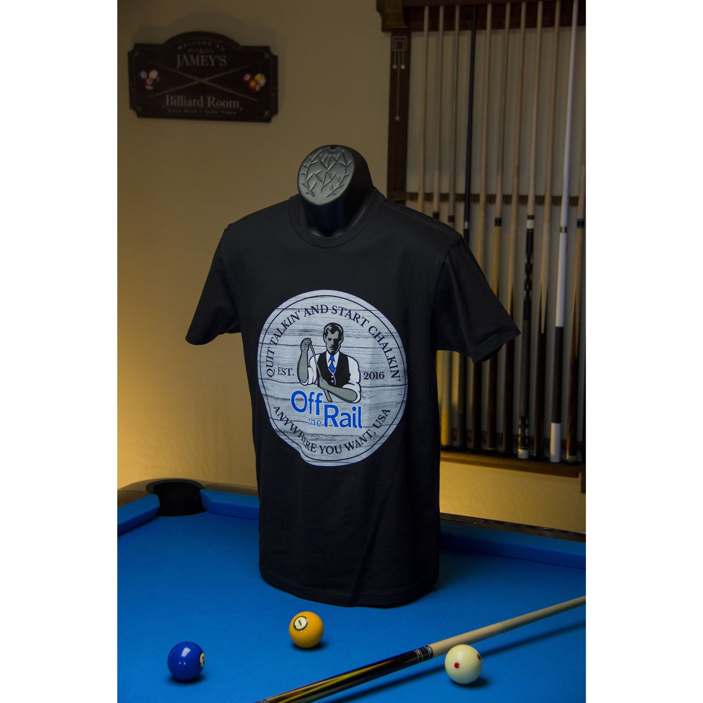 Quit Talkin' Start Chalkin' T-shirt - Off The Rail Apparel