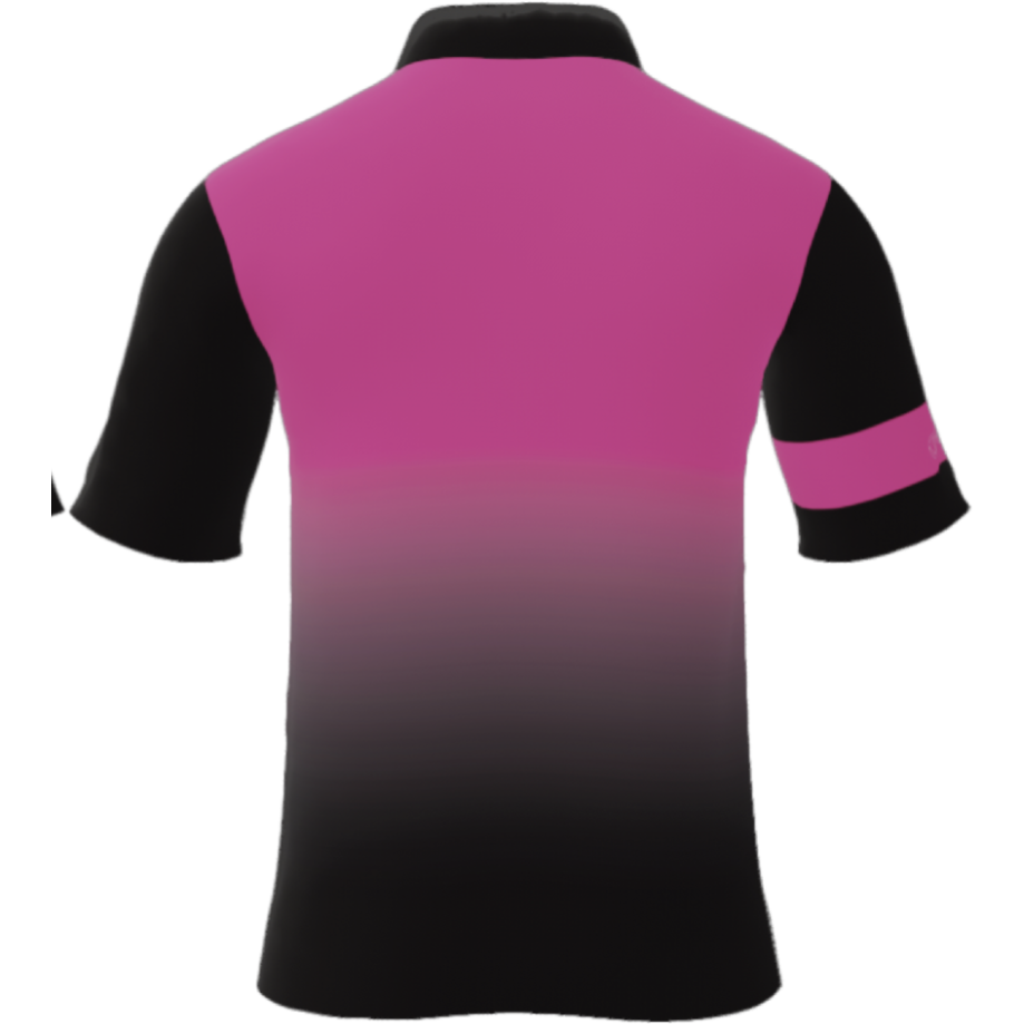 Womens Pink Player Standard Polo - Off The Rail Apparel
