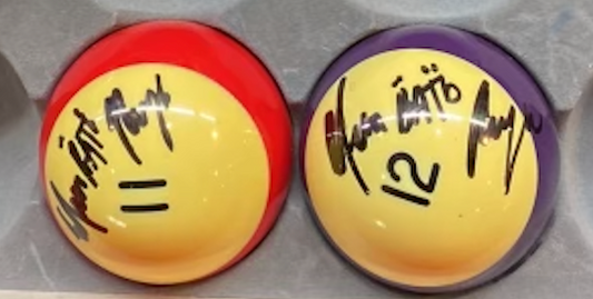 Efren Reyes Signed Billiard Ball