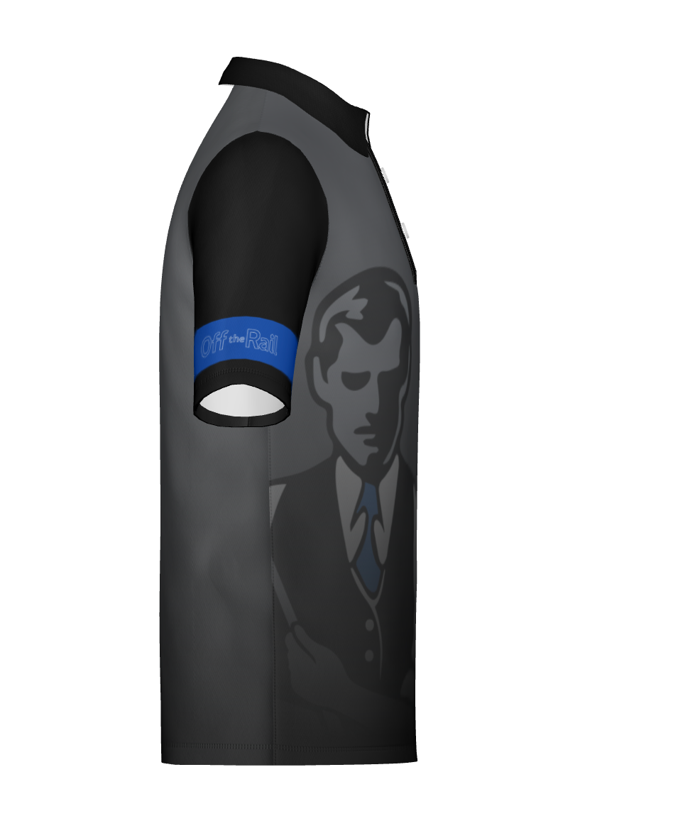 Gray/Black Watermark Standard Polo- Non Customizable