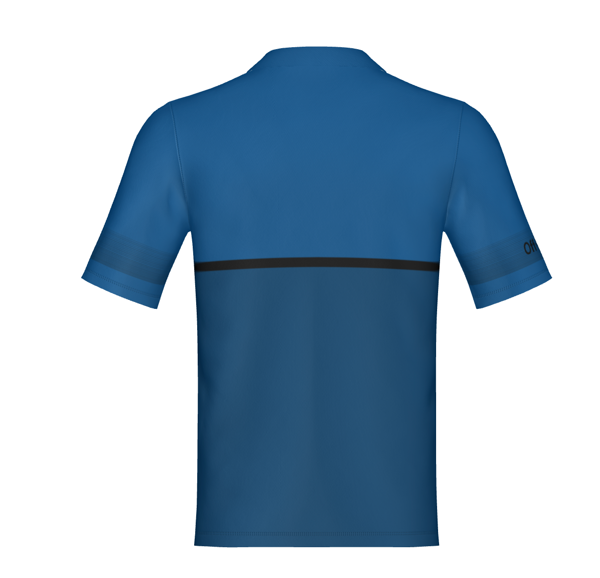 Two Tone Blue Standard Polo-Non Customizable