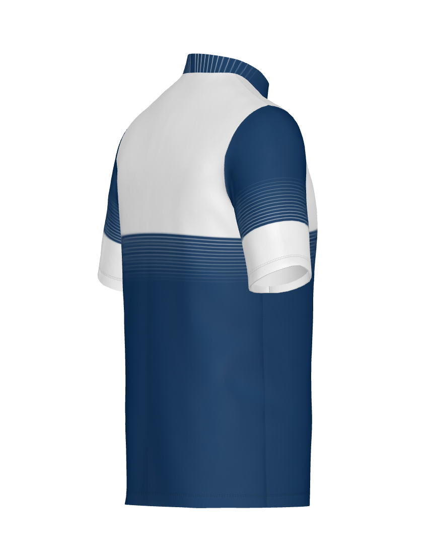 Halftone Blue Fade Performance Polo-Non Customizable