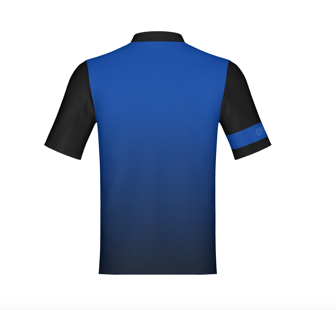 Womens Blue/Black Player Performance Polo- Non Customizable