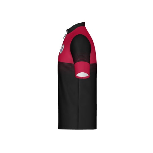 Half Tone Design RED- BLACK- Performance Customizeable