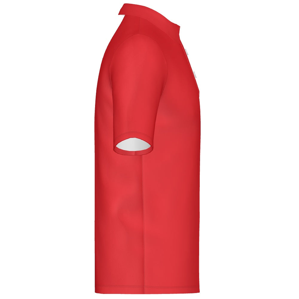 Solid Color Standard Button-up Polo Customizeable