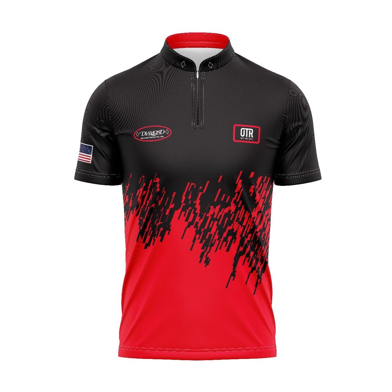 GLITCH- RED/BLACK-