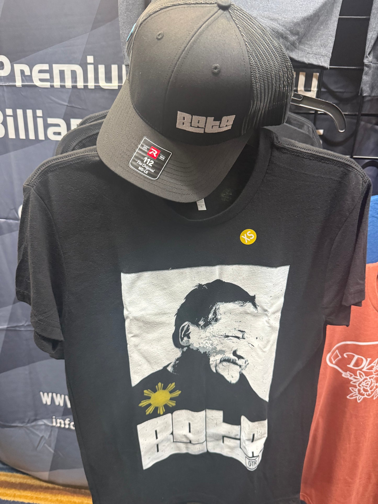 Efren Hat and tee combo