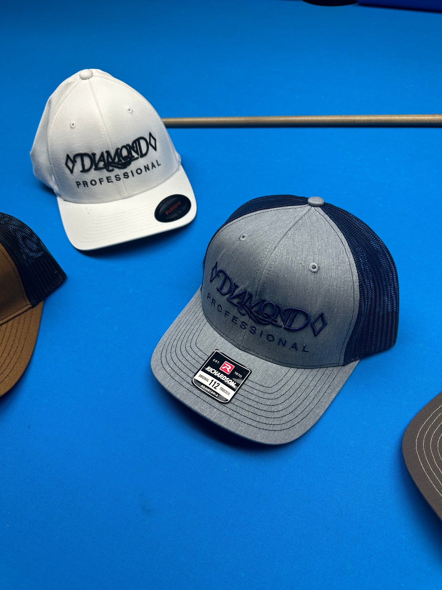 DIAMOND PROFESSIONAL TRUCKER HAT EMBROIDERED