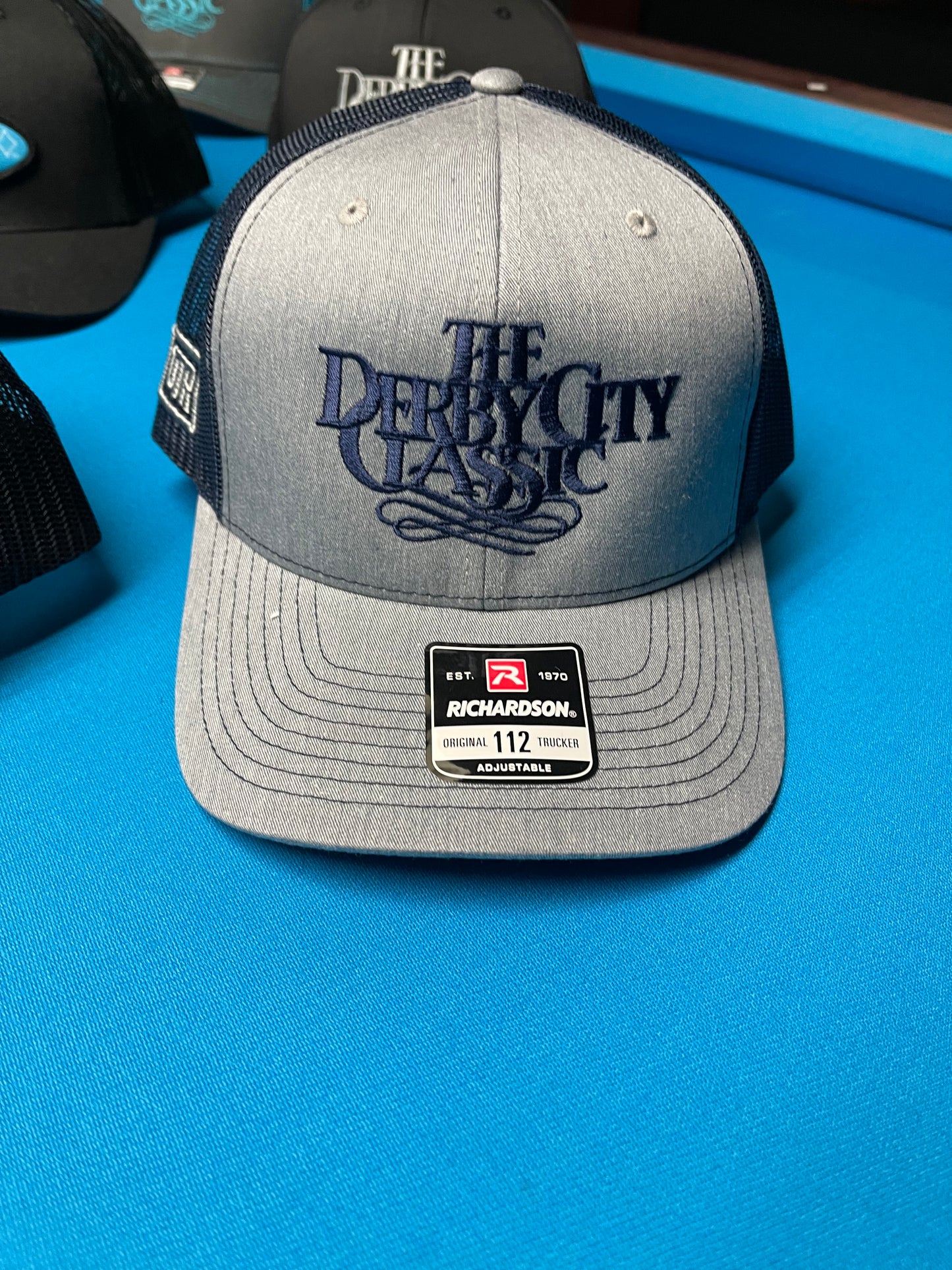 THE DERBY TRUCKER HAT- EMBROIDERED