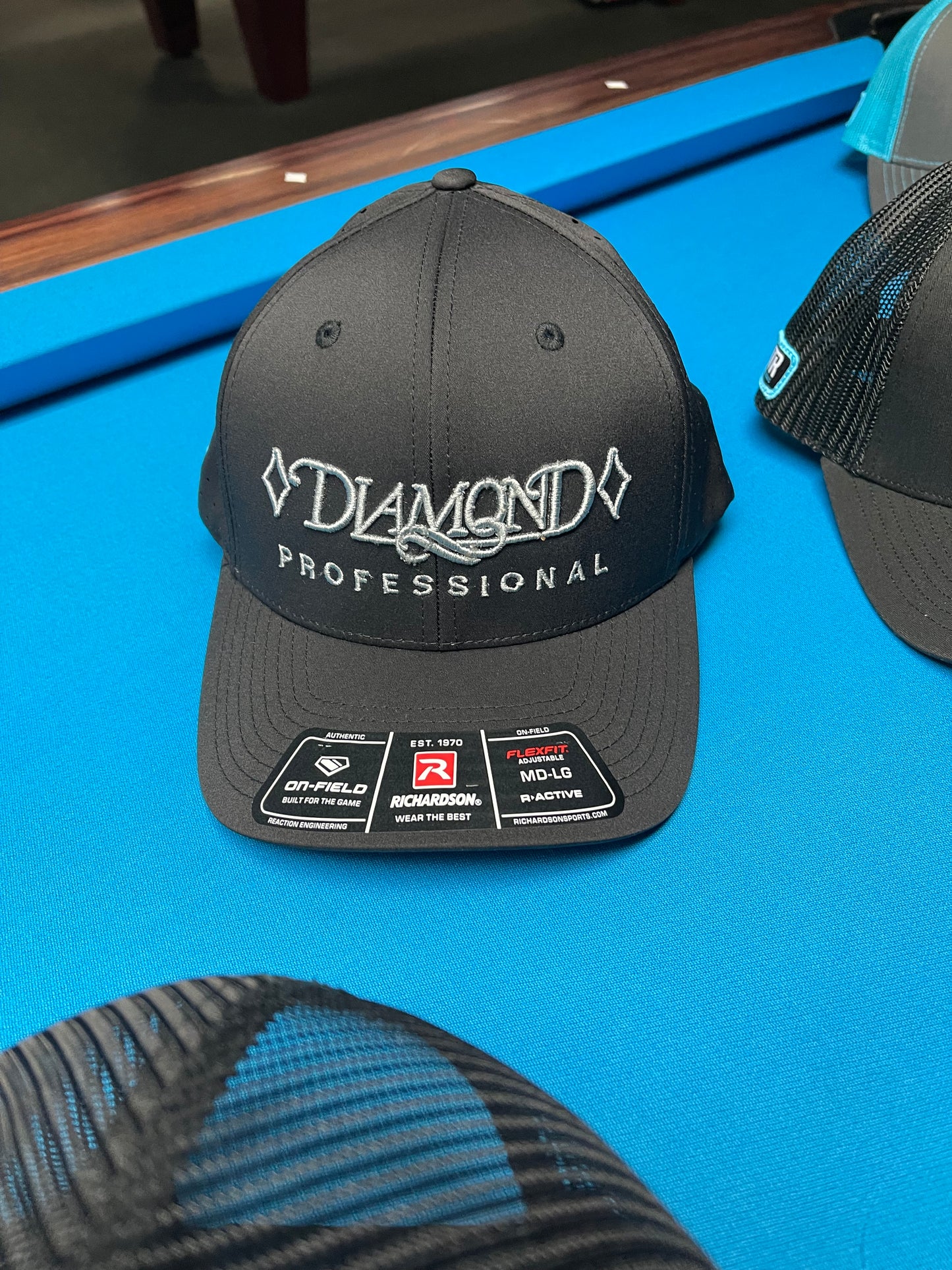 DIAMOND PROFESSIONAL TRUCKER HAT EMBROIDERED