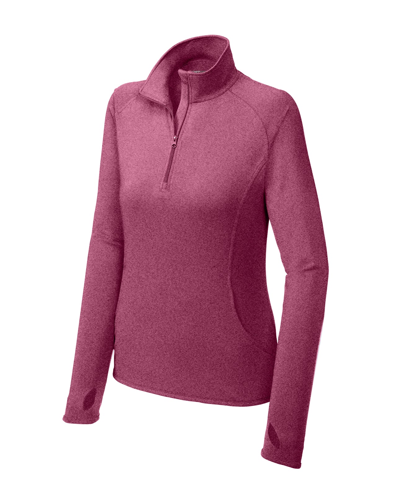 Derby 1/4 zip pullover WOMENS