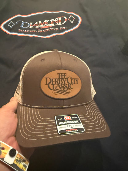 DERBY HATS-LEATHER PATCH