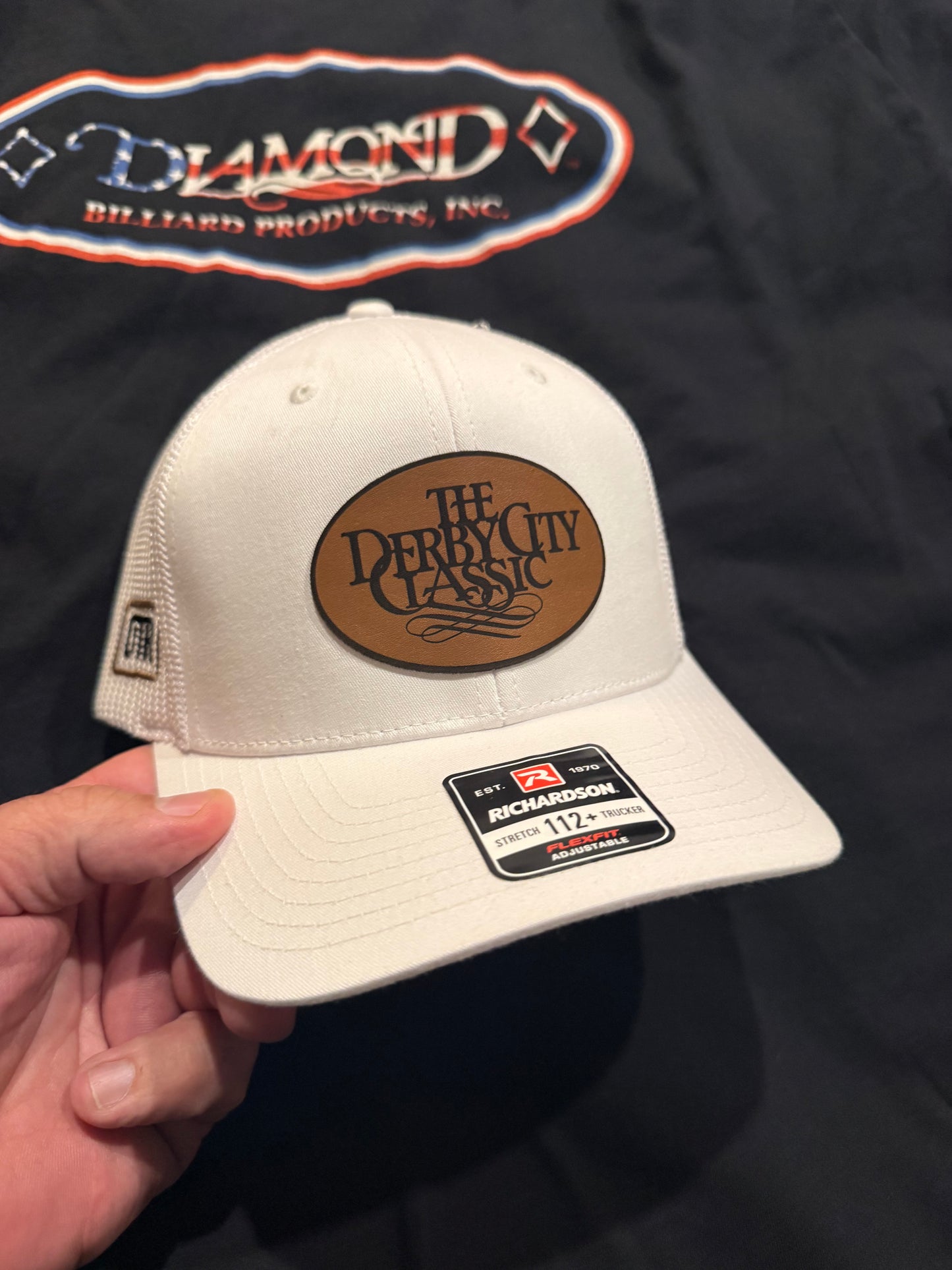 DERBY HATS-LEATHER PATCH