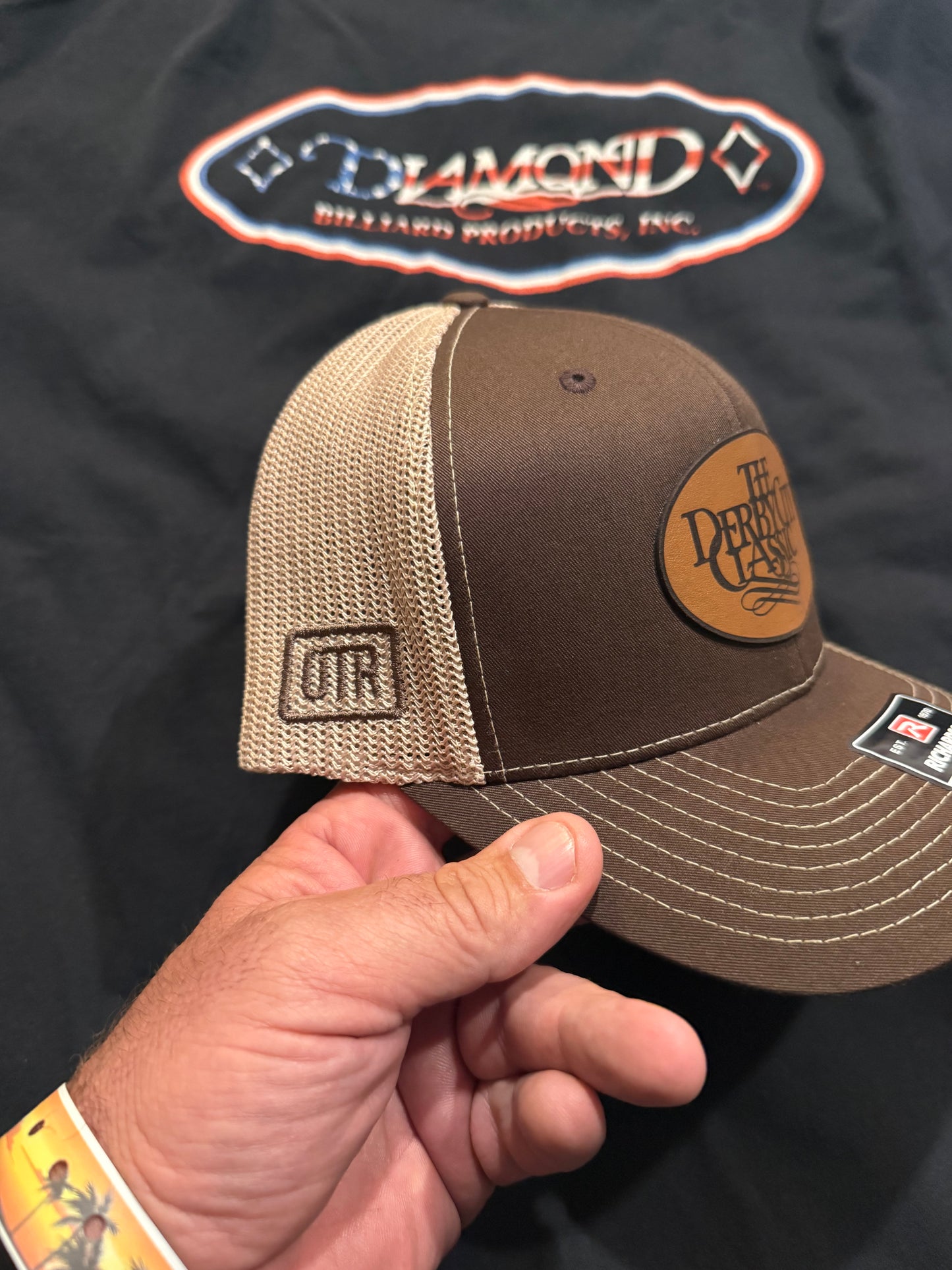 DERBY HATS-LEATHER PATCH