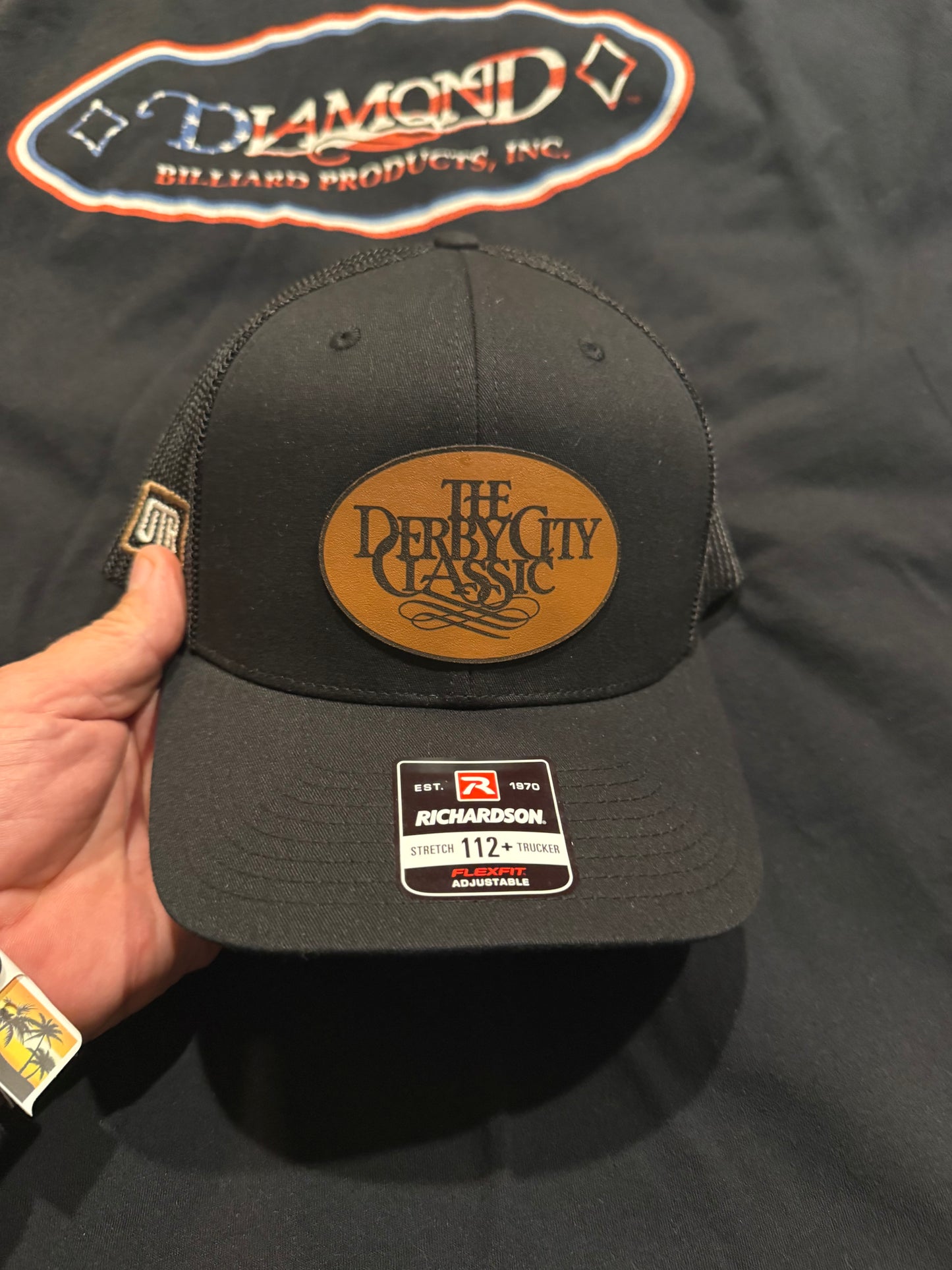 DERBY HATS-LEATHER PATCH