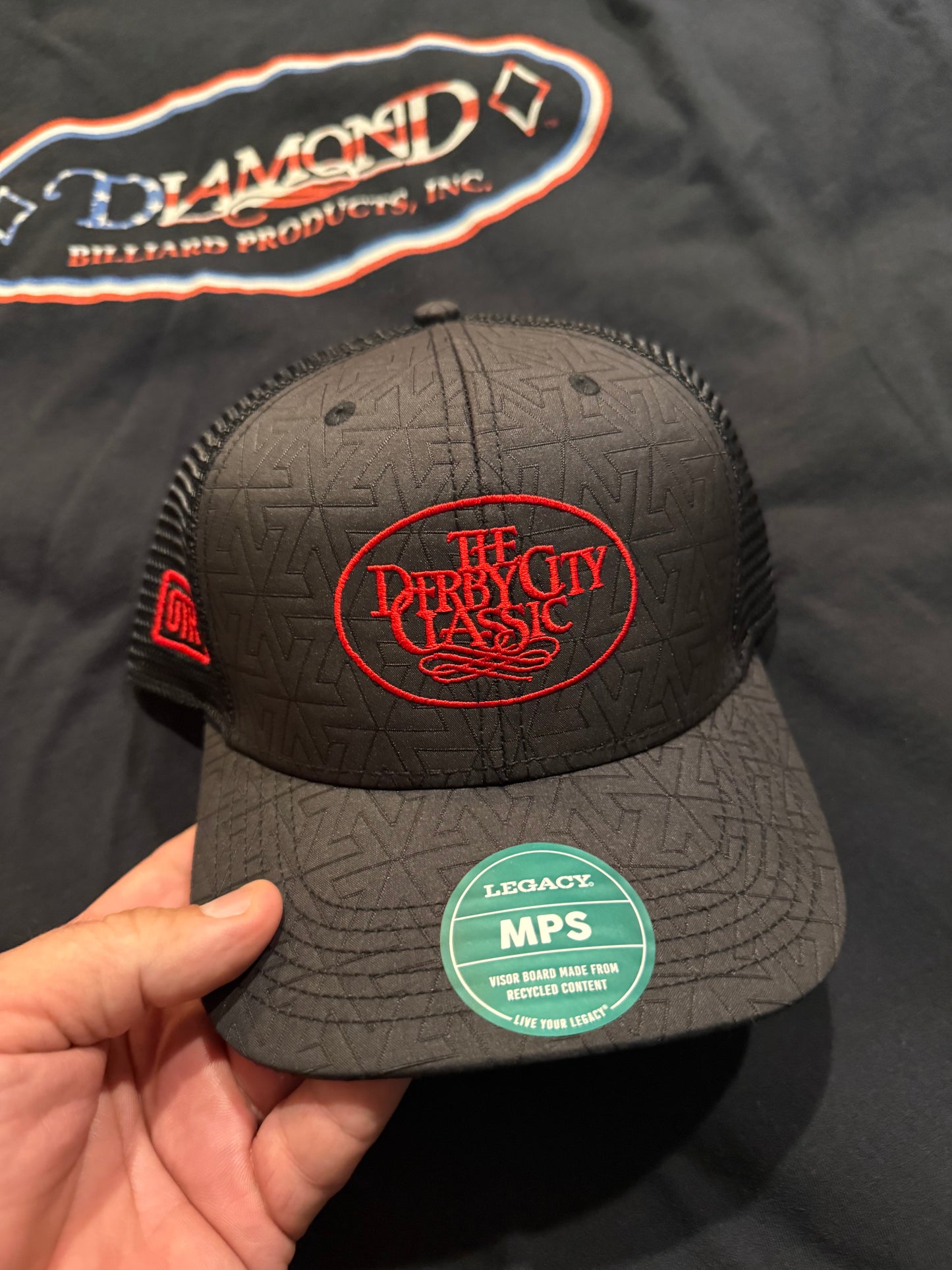 DERBY HATS- QUILTED-EMBROIDERED