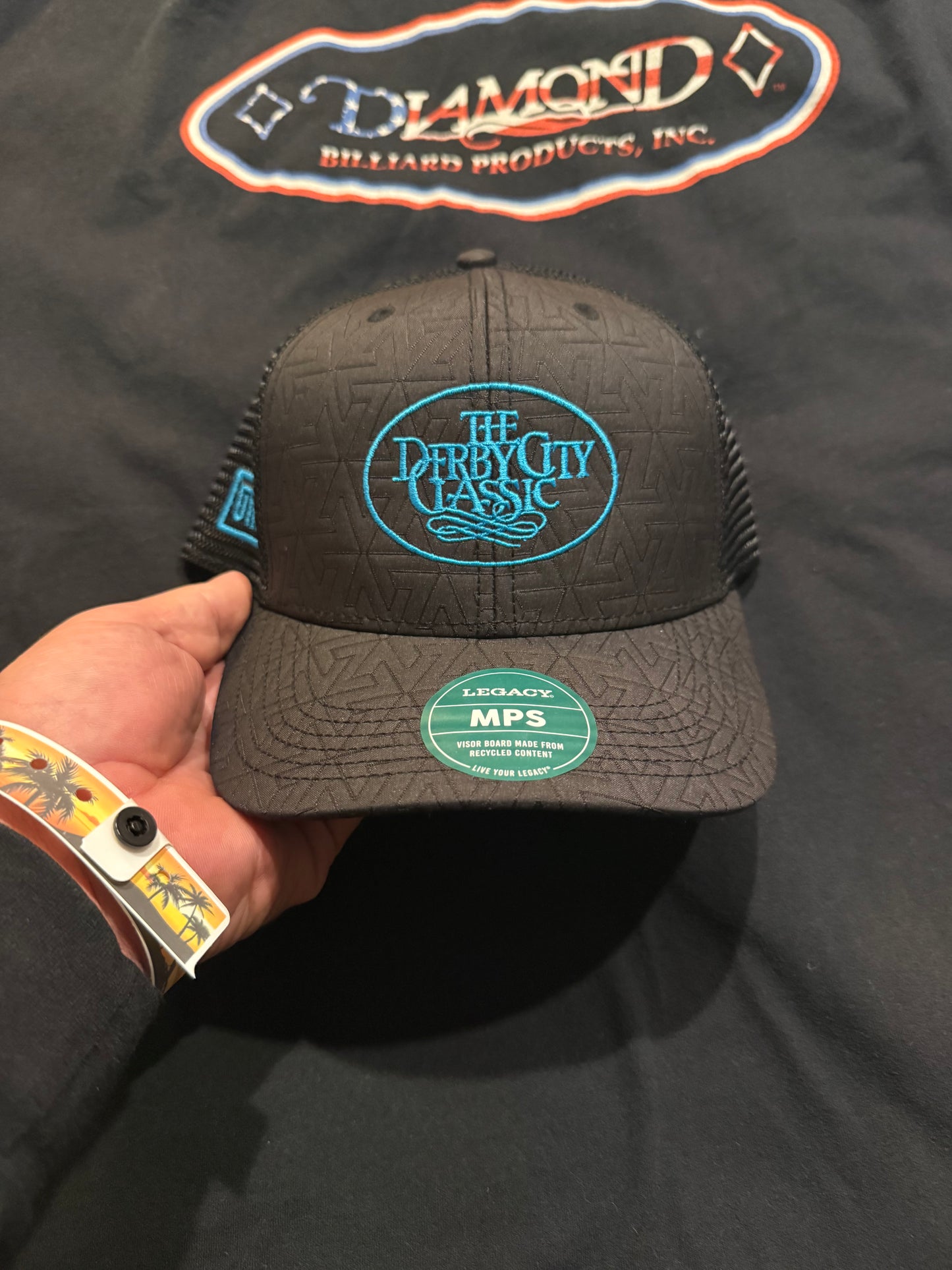 DERBY HATS- QUILTED-EMBROIDERED