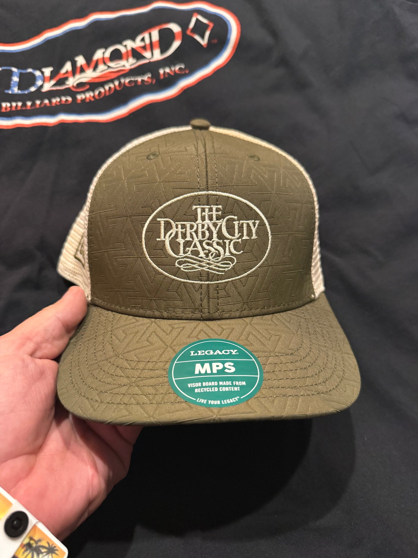 DERBY HATS- QUILTED-EMBROIDERED
