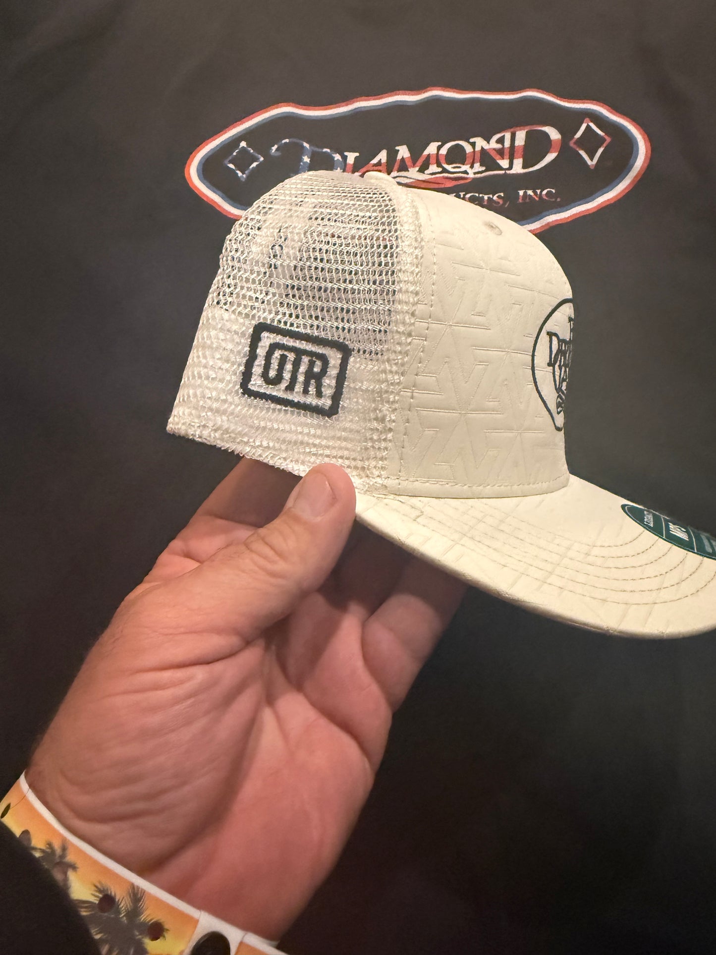 DERBY HATS- QUILTED-EMBROIDERED