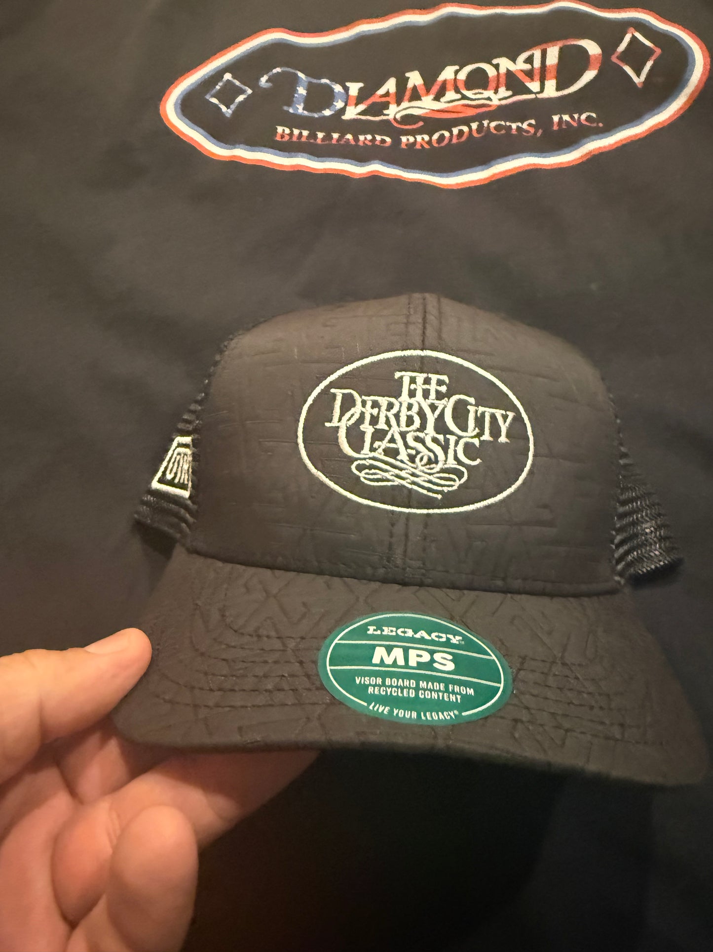 DERBY HATS- QUILTED-EMBROIDERED