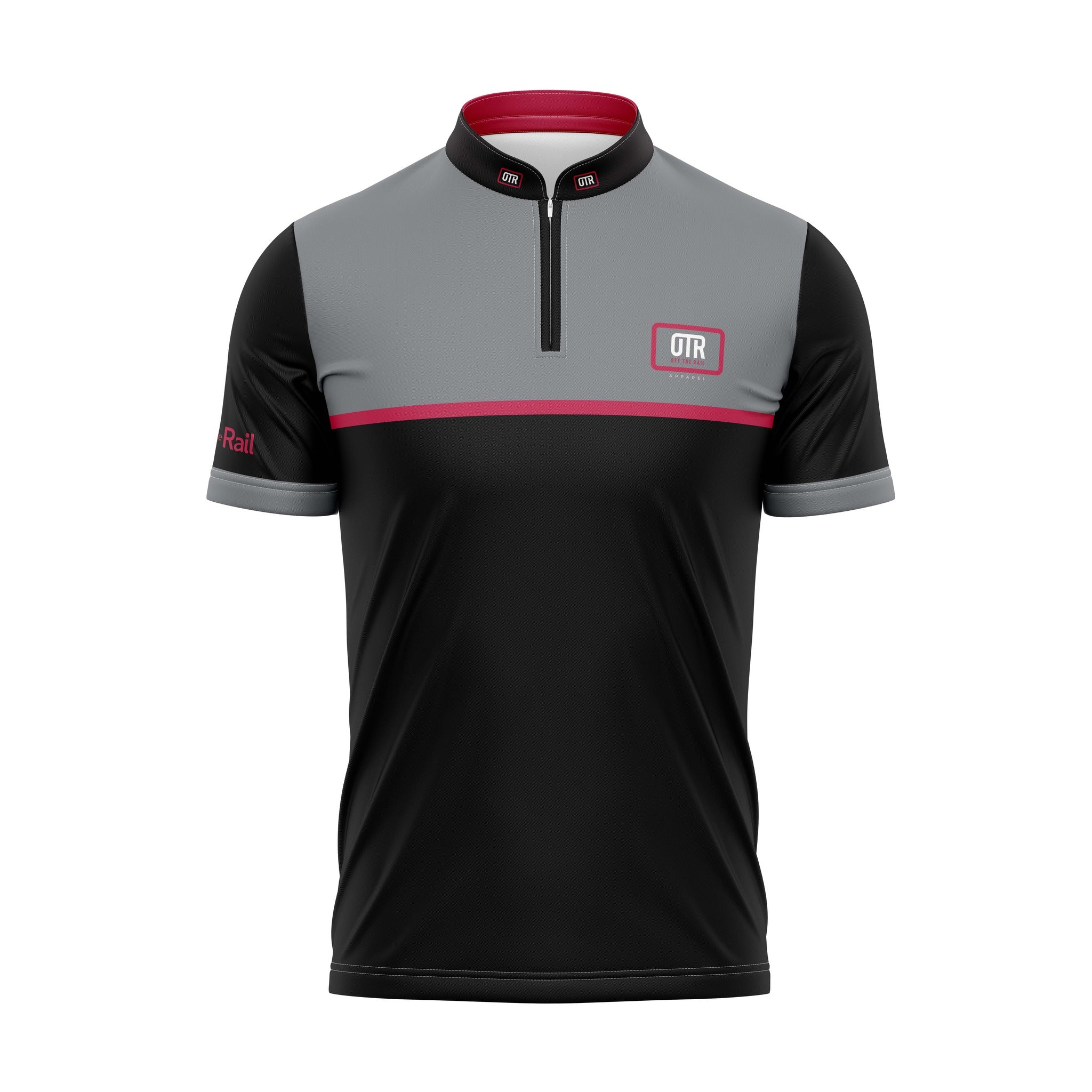 Two Tone Grey and Black standard collar / using – Off The Rail Apparel