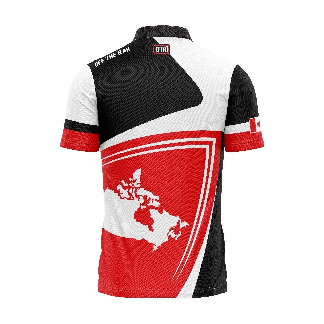 Mandarin Collar - Canada Flag - VP