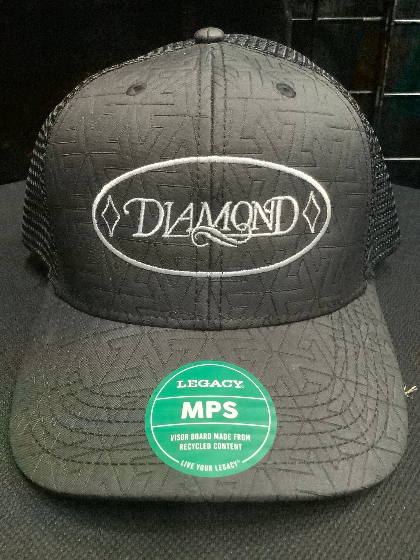 Quilted Diamond Professional Trucker Hats