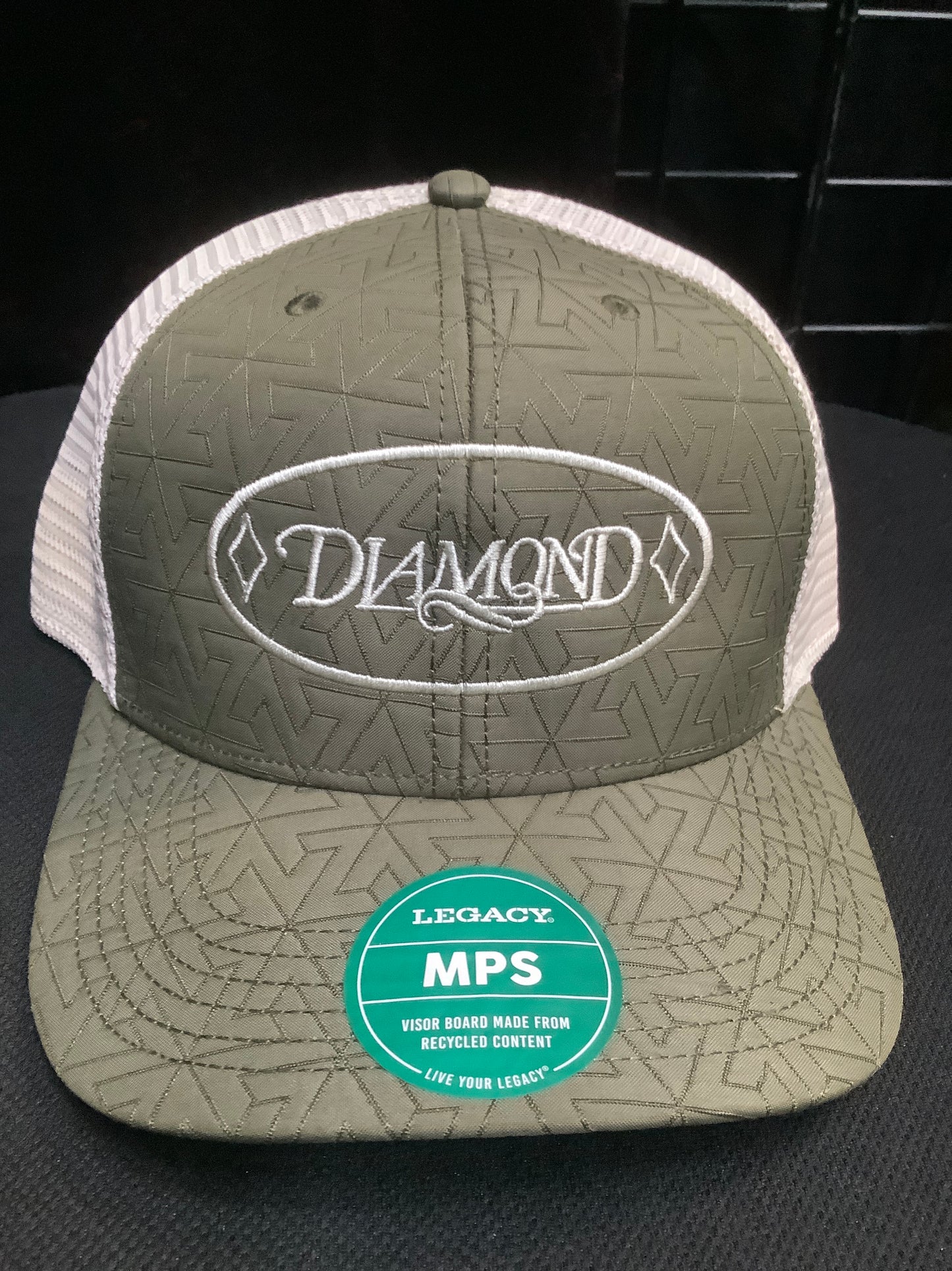 Quilted Diamond Professional Trucker Hats