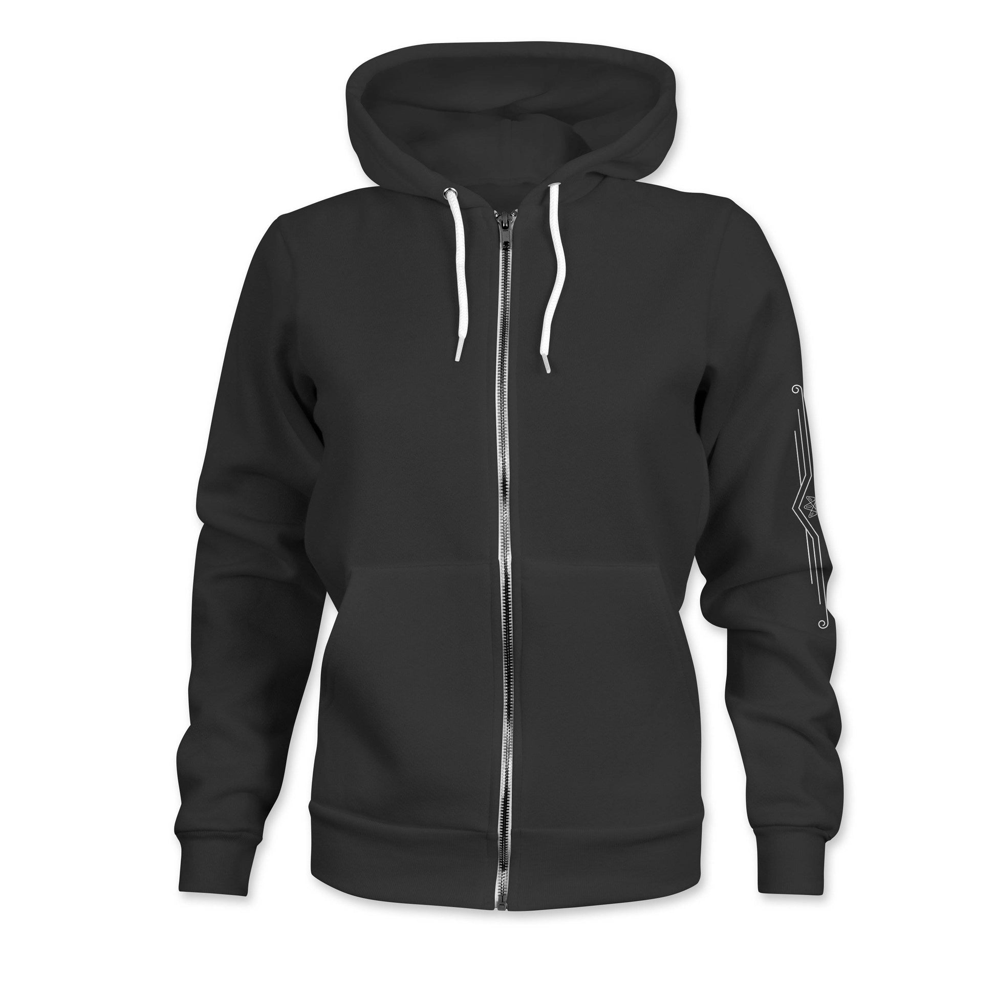 One Pocket Hoodie- Full Zip - Off The Rail Apparel