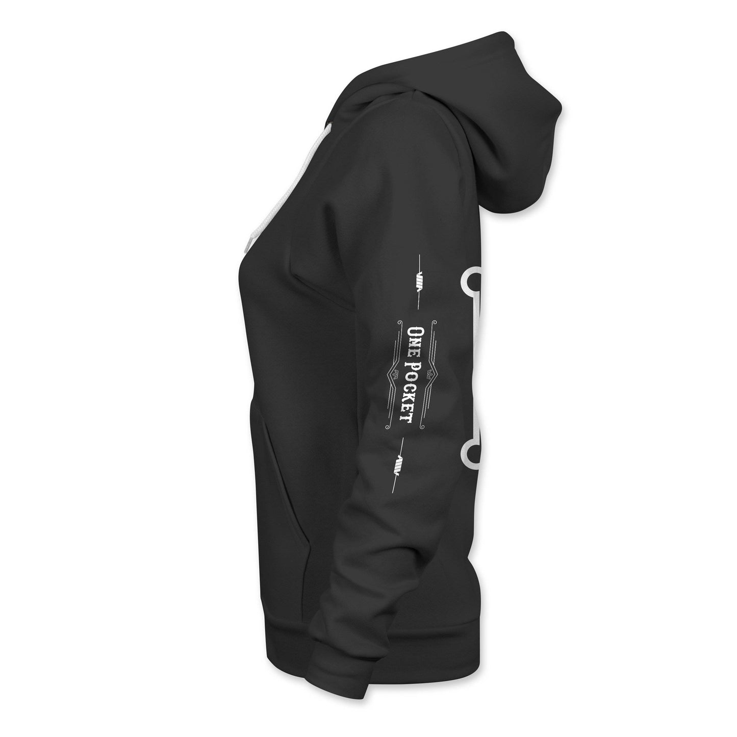 One Pocket Hoodie- Full Zip - Off The Rail Apparel