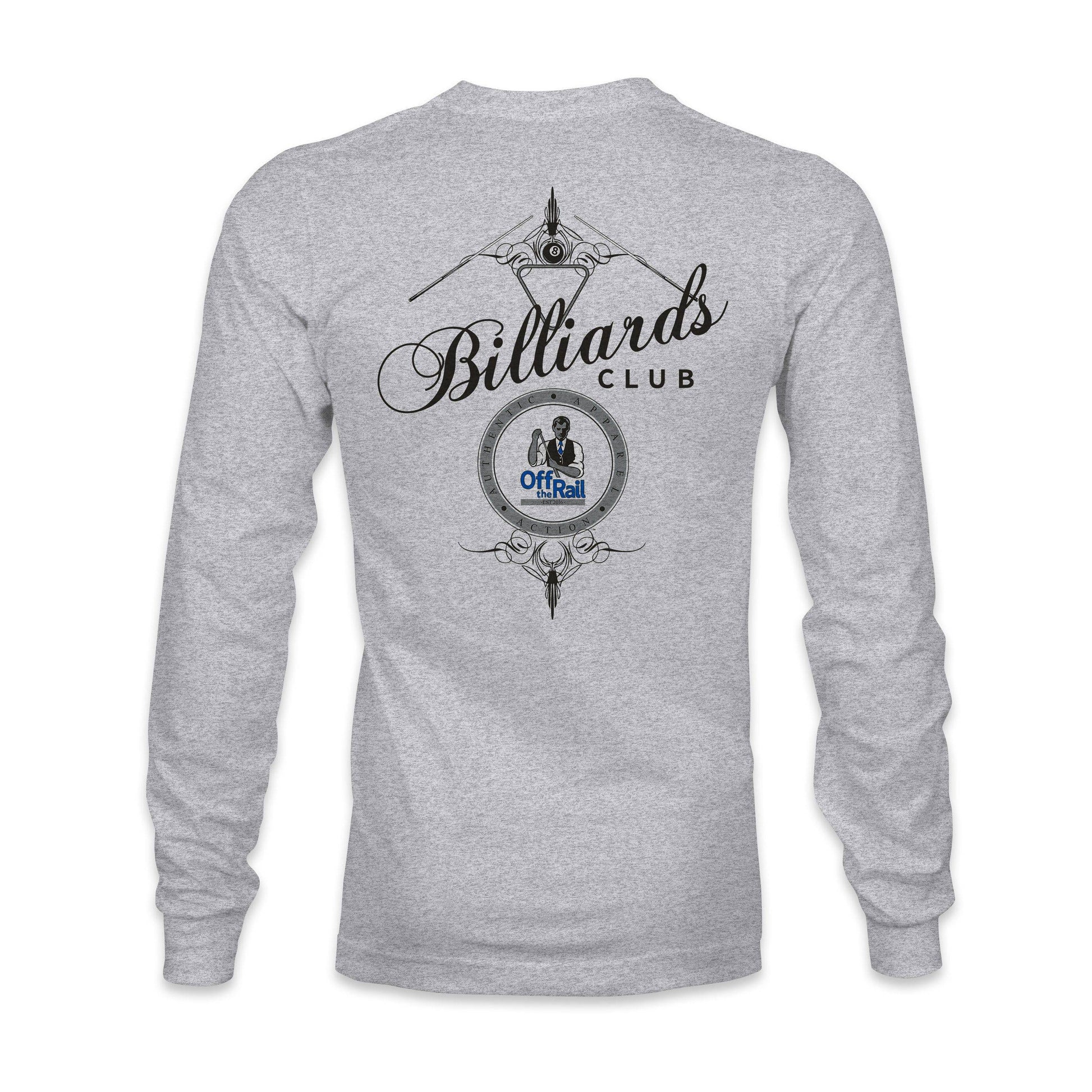 Billiard's Club Black Ink Long Sleeve - Off The Rail Apparel