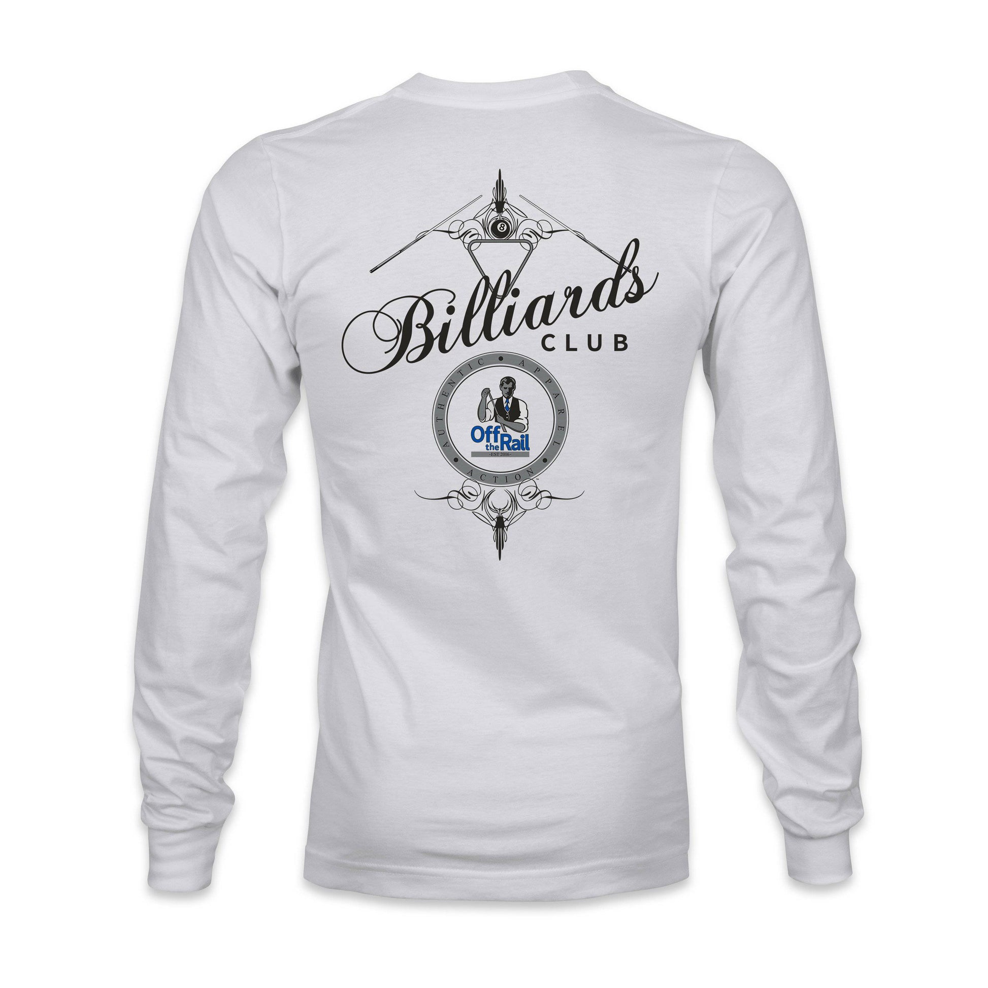 Billiard's Club Black Ink Long Sleeve - Off The Rail Apparel