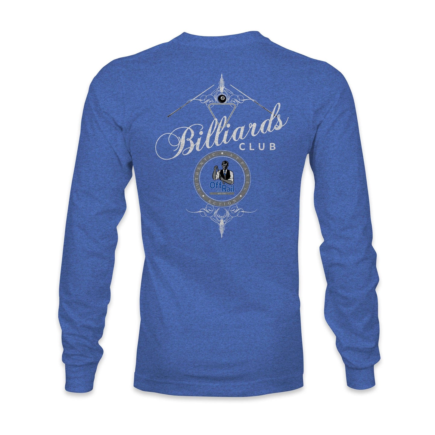 Billiard's Club White Ink Long Sleeve - Off The Rail Apparel