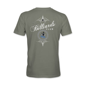 Billiard's Club White Ink T-shirt - Off The Rail Apparel