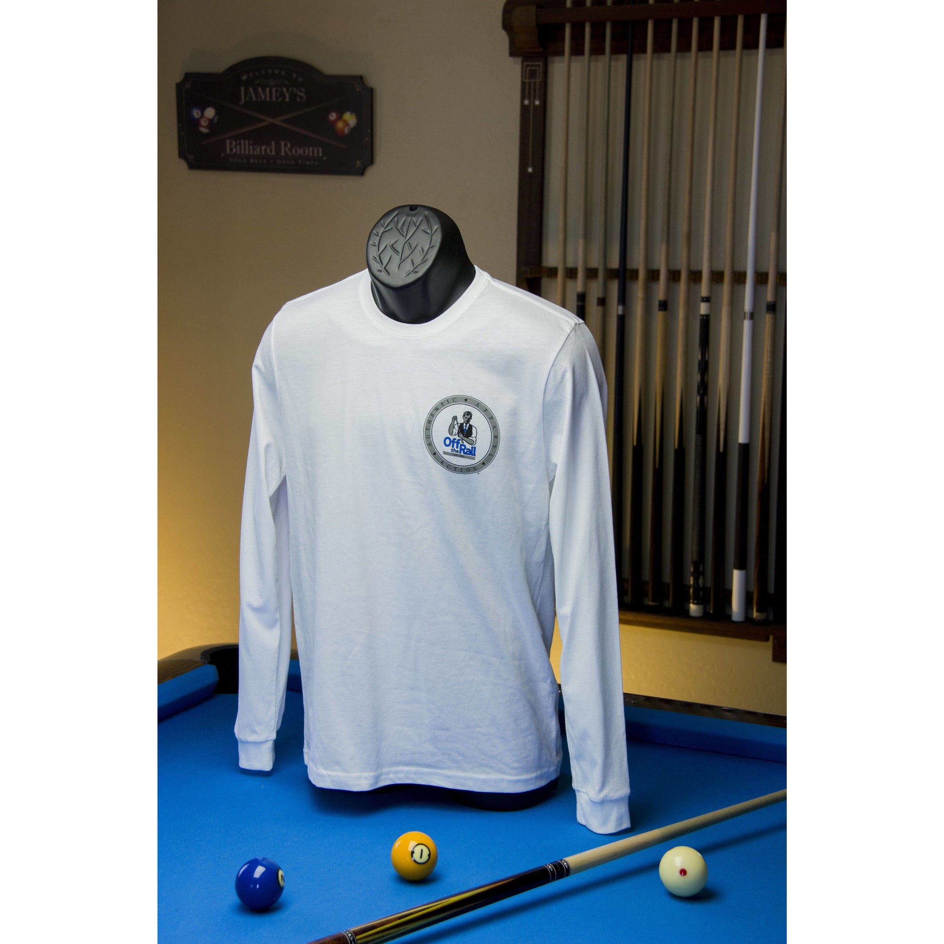 Billiard's Club Black Ink Long Sleeve - Off The Rail Apparel