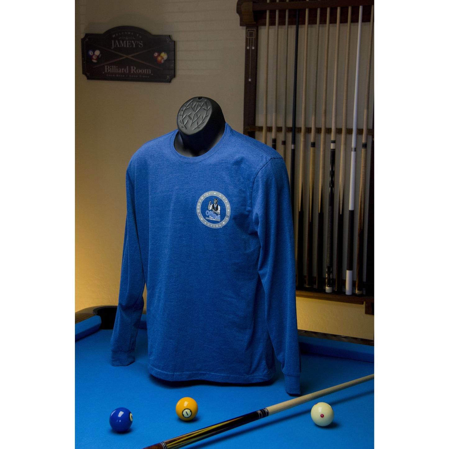 Billiard's Club White Ink Long Sleeve - Off The Rail Apparel