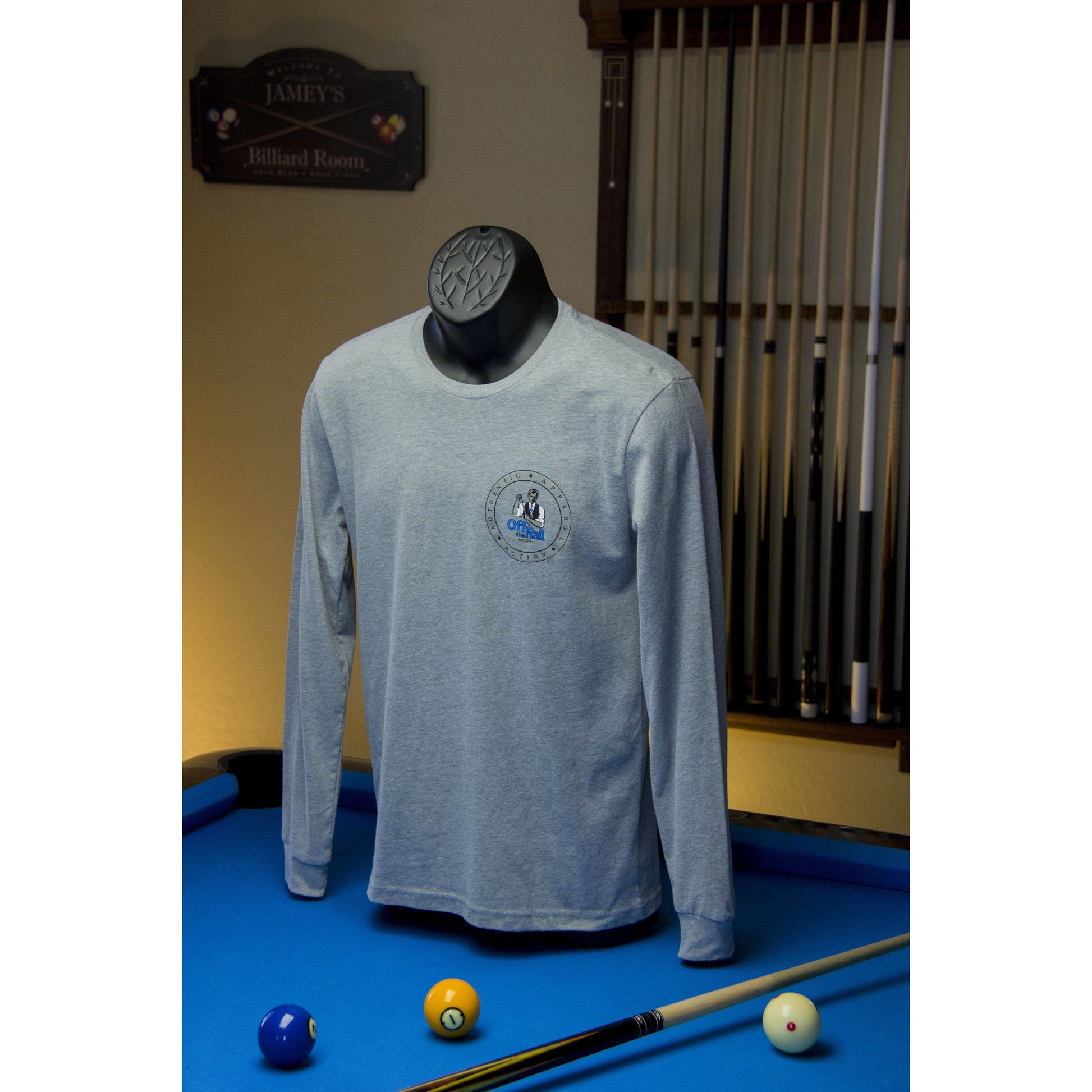 Billiard's Club Black Ink Long Sleeve - Off The Rail Apparel