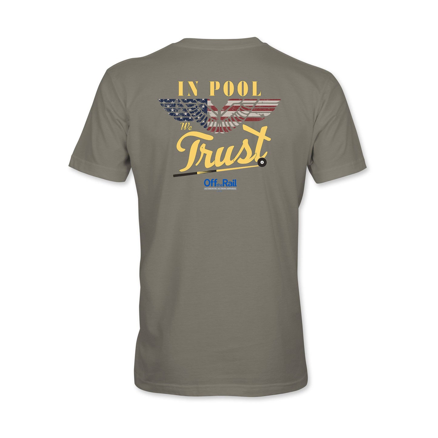 In Pool We Trust T-shirt - Off The Rail Apparel