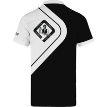 Load image into Gallery viewer, Black &amp; White Diamond Standard Polo - Off The Rail Apparel