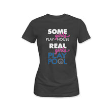 Load image into Gallery viewer, Real Girl&#39;s Play Pool T-shirt - Off The Rail Apparel