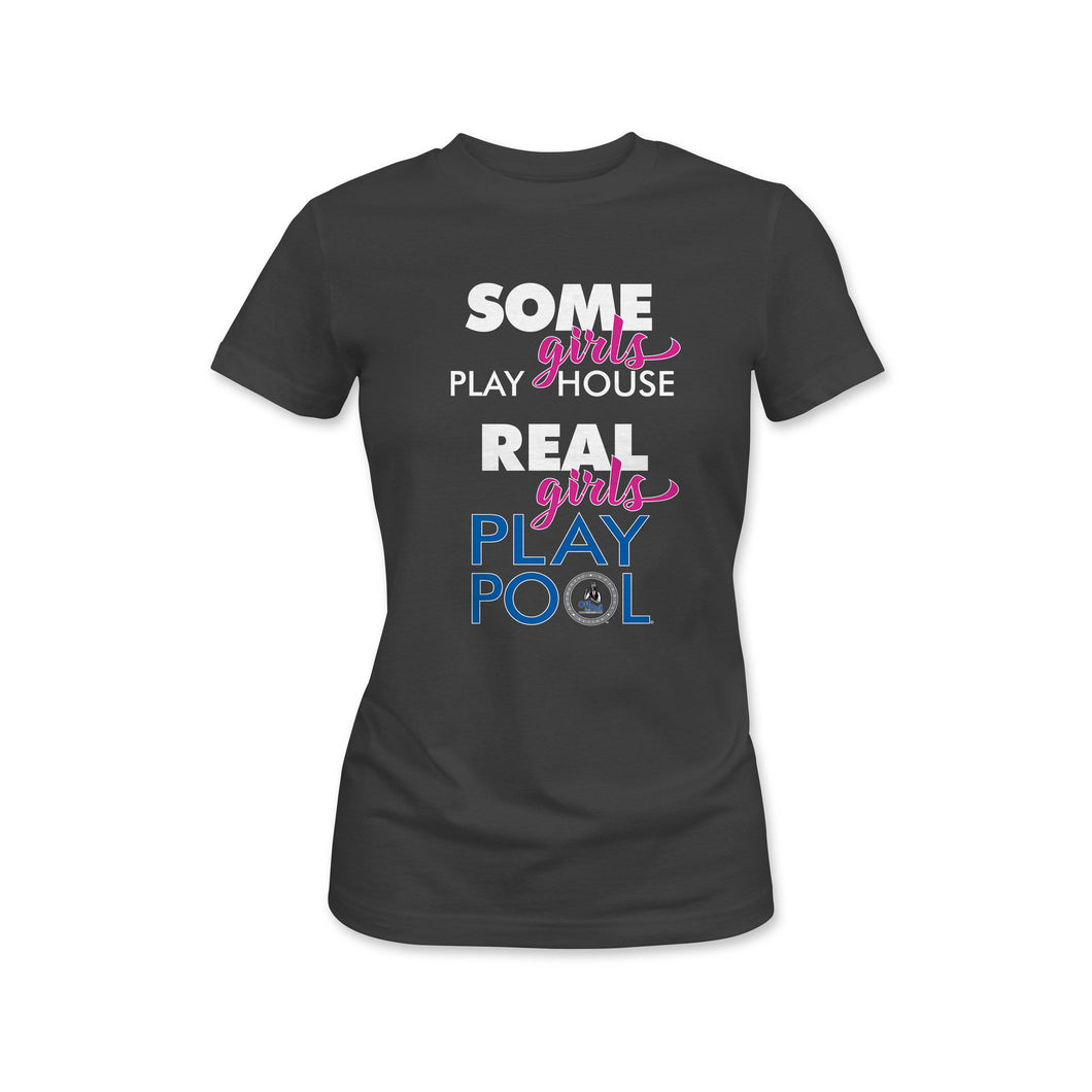 Real Girl's Play Pool T-shirt - Off The Rail Apparel